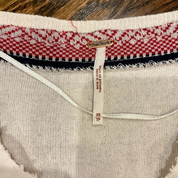 Free People Nordic long sleeve top - Picture 4 of 8